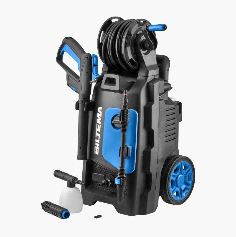 High pressure washer 2800 w and car washing rotating brush