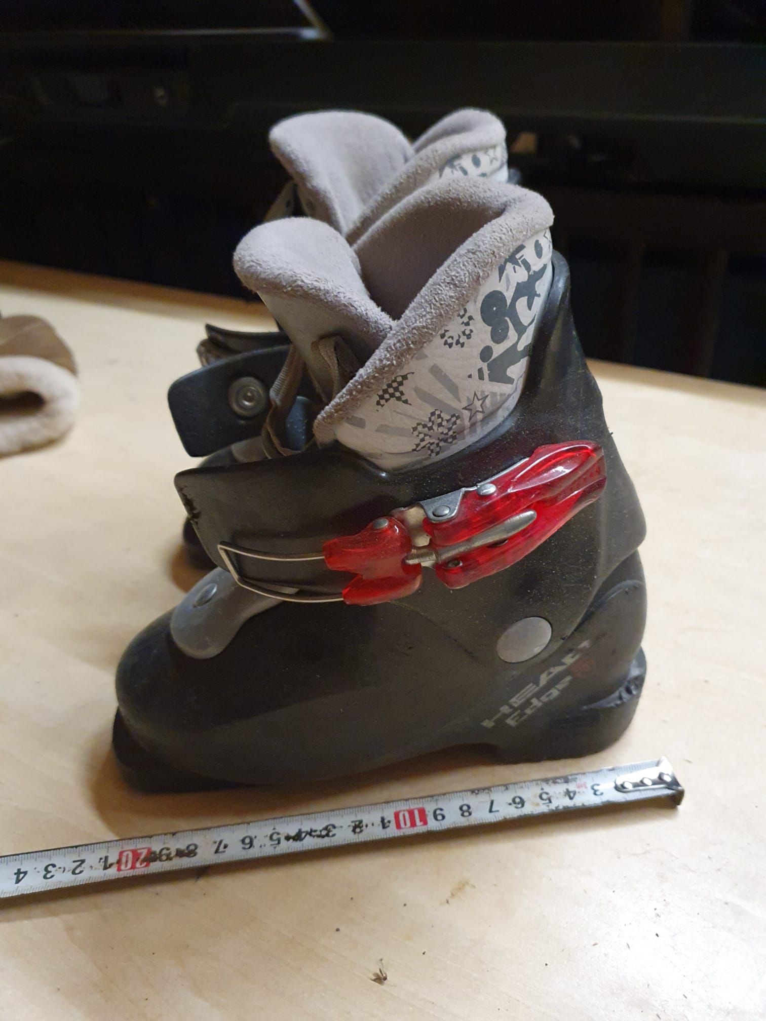 Pjäxor 221mm yttermått, 170-185  mm innermått