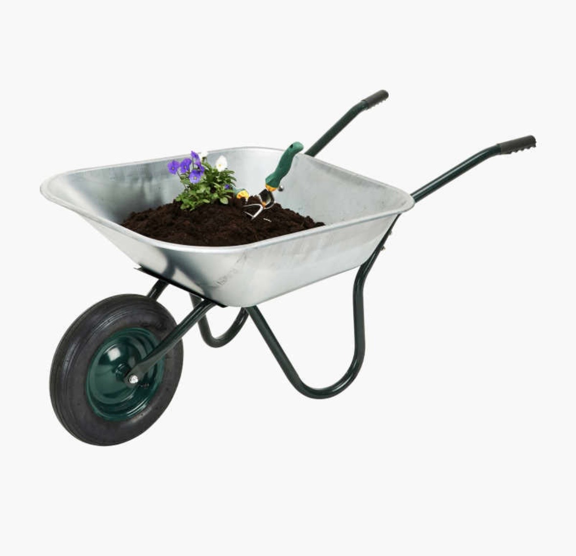 Trillebår, 65l / 120 kg 