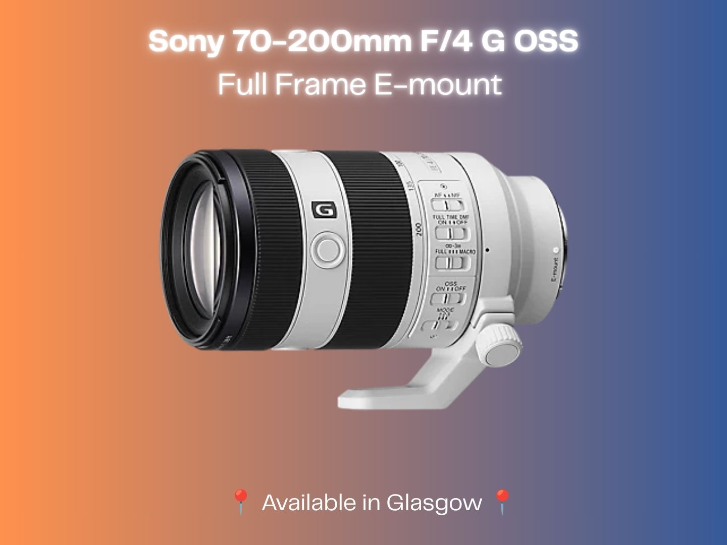 Sony 70-200mm f/4 g oss