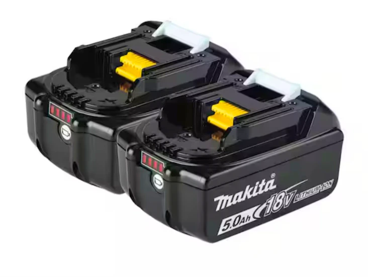 Makita
18v lithium-ion battery pack 5.0 ah (2-pack