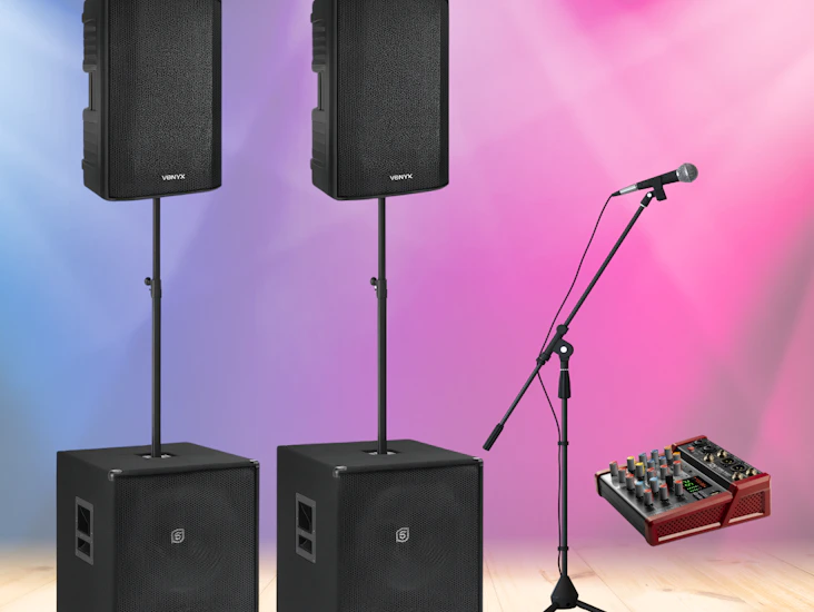 Ljudanläggning "x-tra tryck"