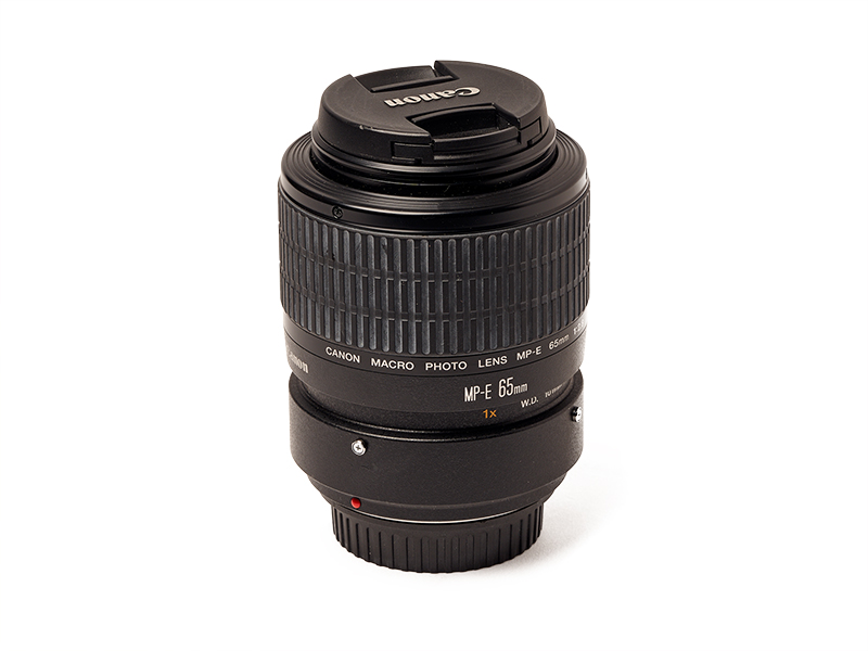 Canon mp-e 65mm f2.8 1-5x macro lens
