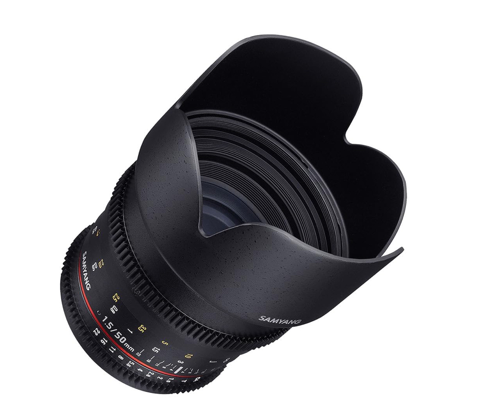 Samyang 50mm cine lens t1.5 vdslr as umc - sony e mount