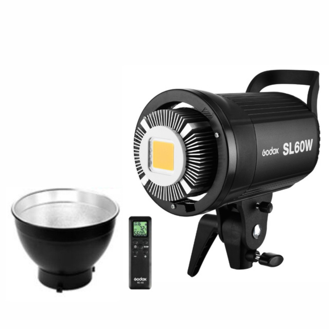 Studiolampan godox sl60 w  med stativ