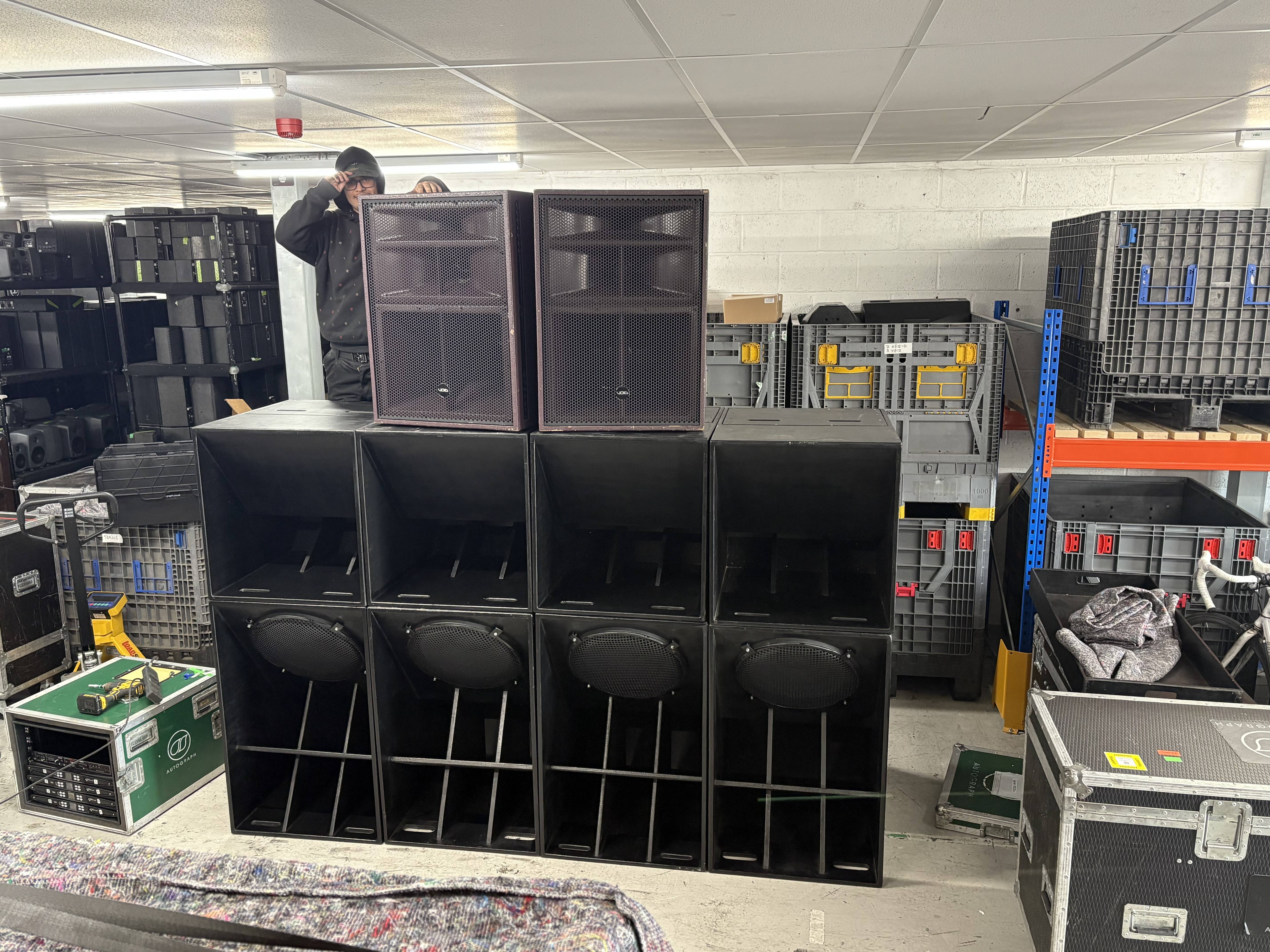 Albion audio 22kw void acoustics soundsystem