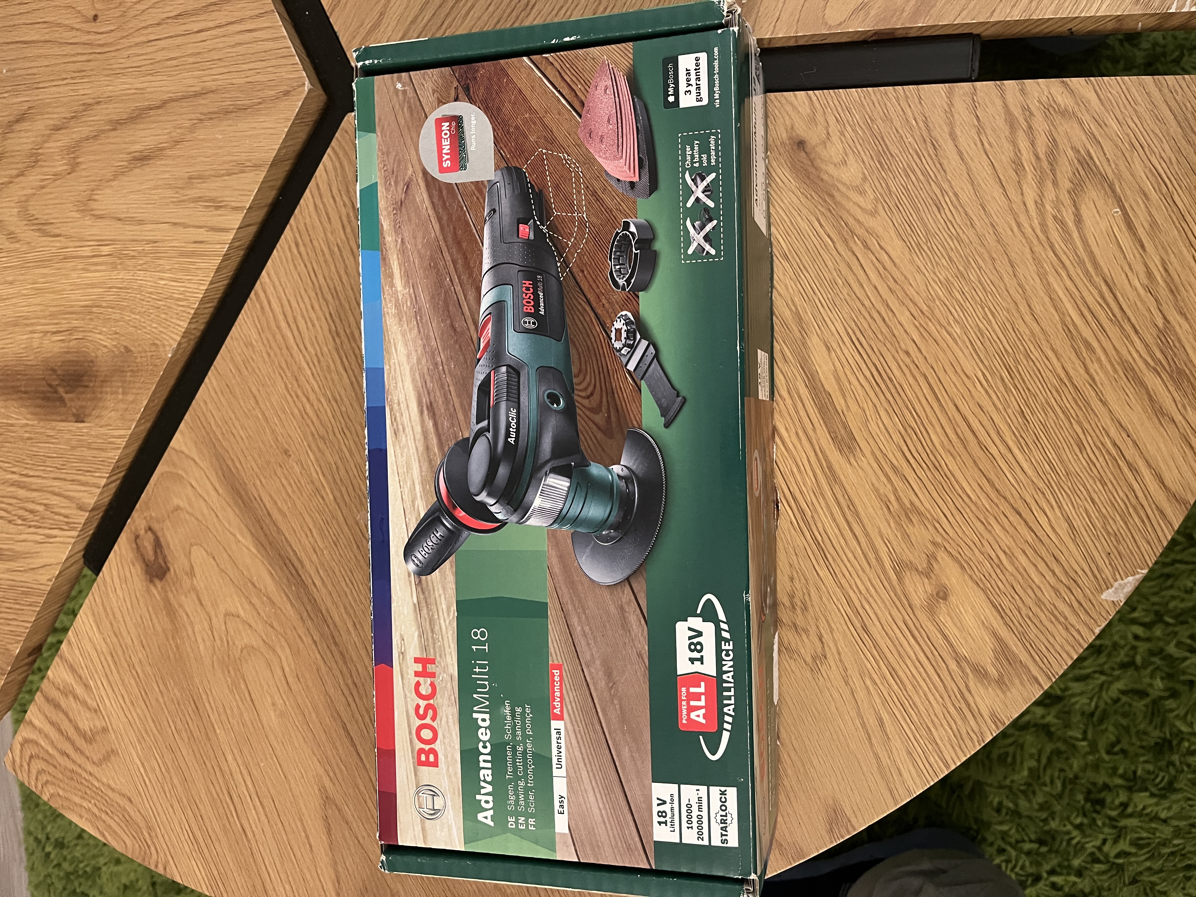 Bosch advancedmulti 18