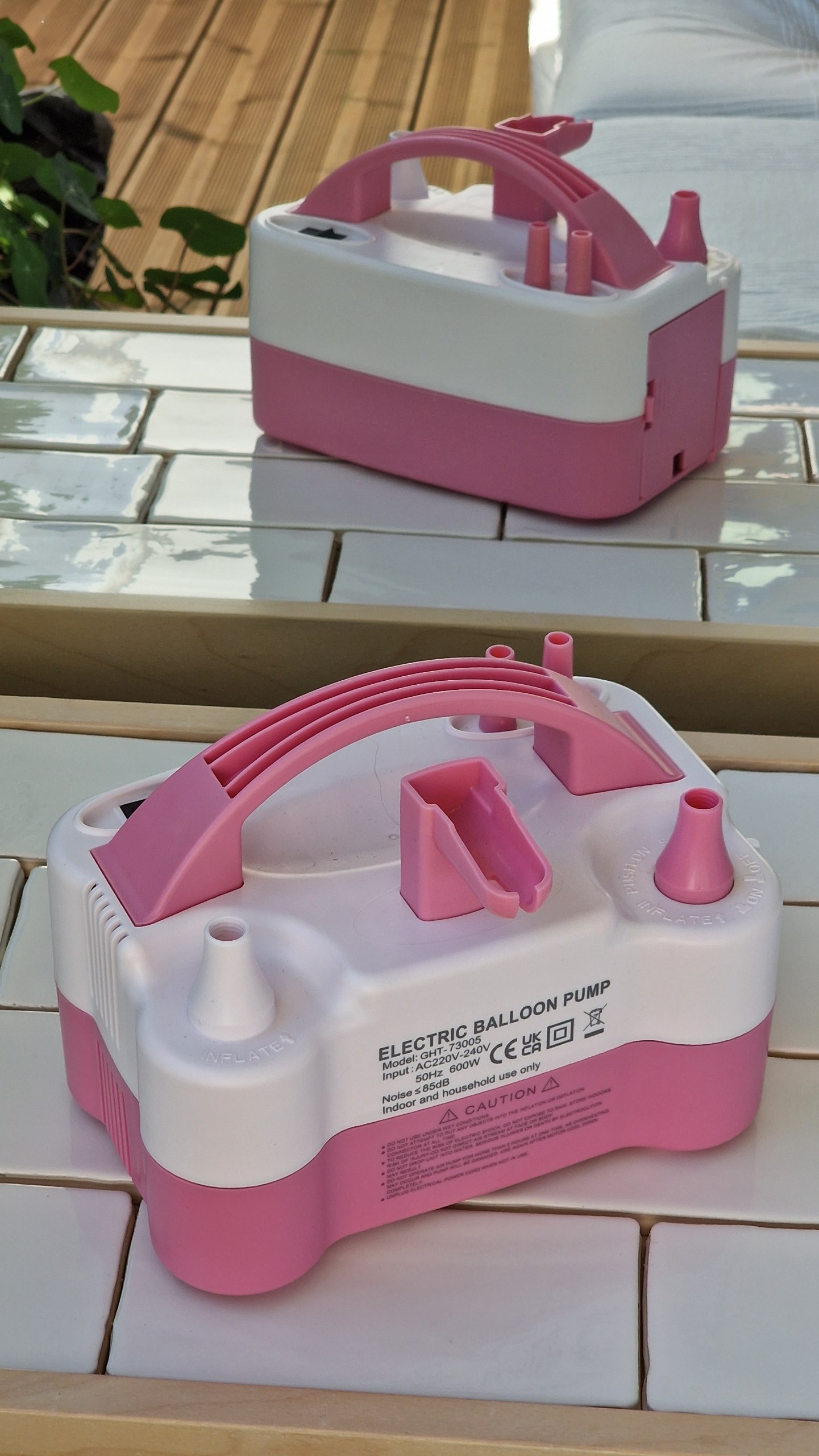 Sähköinen ilmapallopumppu