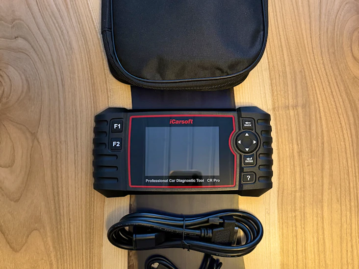 Icarsoft cr pro – diagnosverktyg / obd2 – läs & radera felkoder