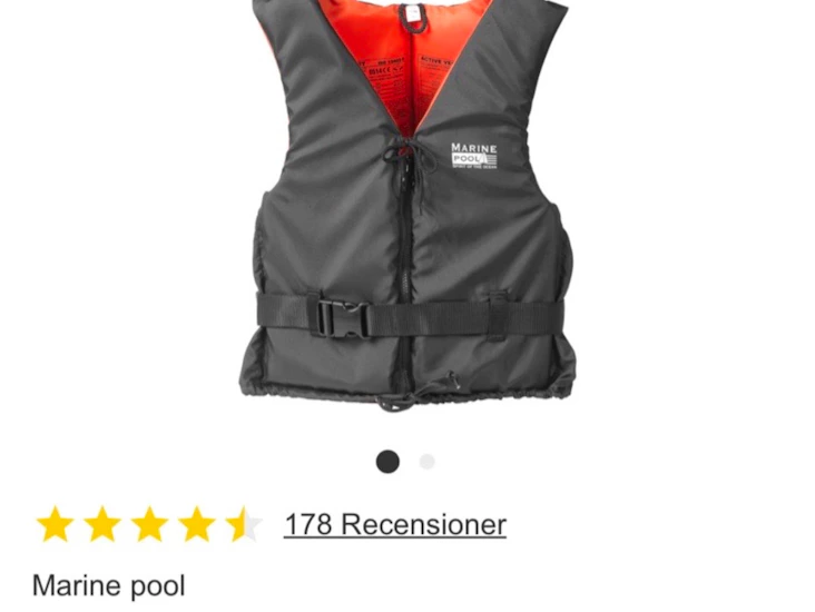 Flytvästar flera storlekar