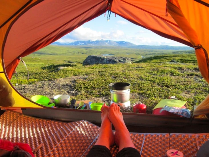 Paket 2 personer vandra/tälta