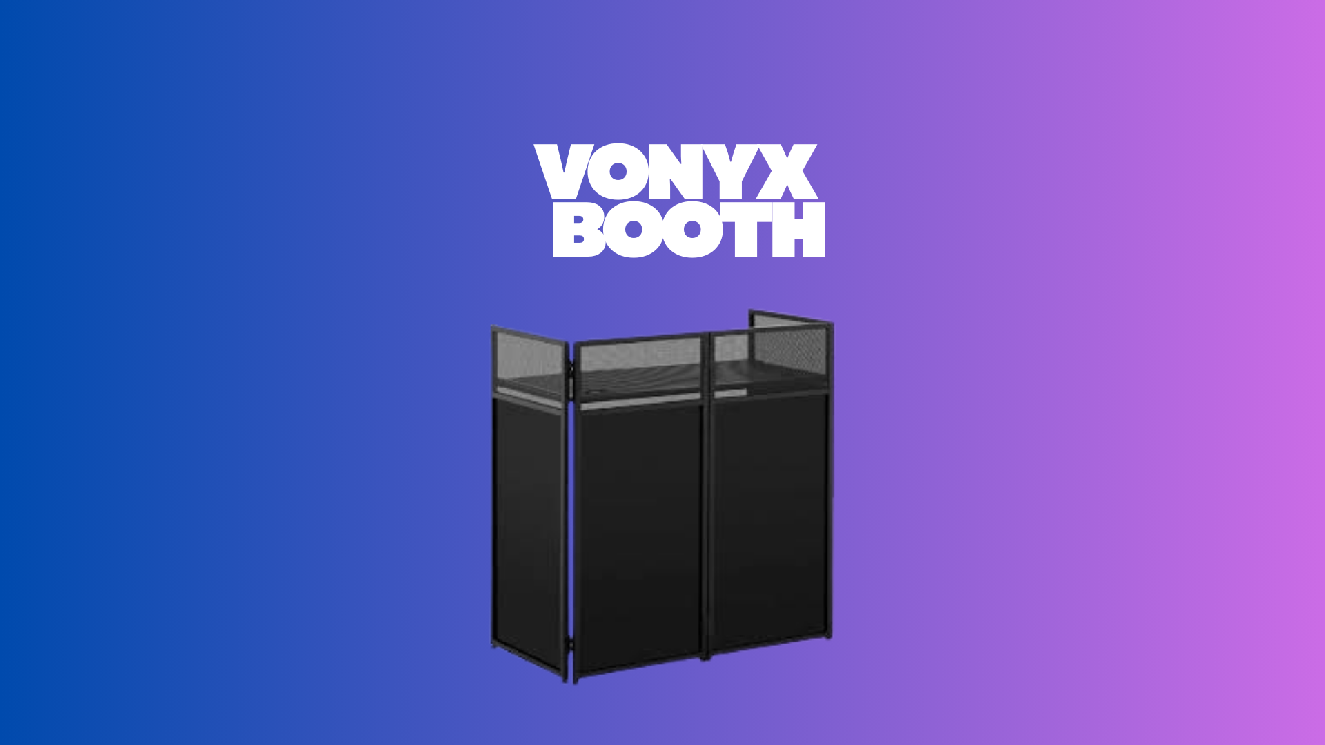 Vonyx dj booth