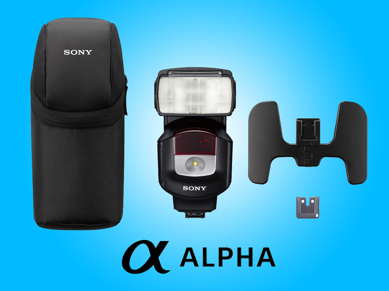 Sony flash speedlight for sony dslr cameras hvl-f43m external flash unit