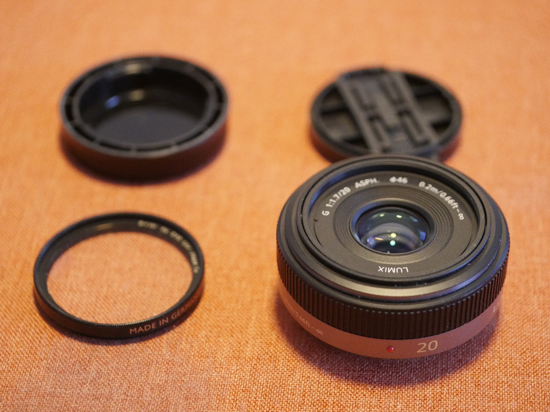 Micro 4/3 objektiv 1:1,7 20 mm