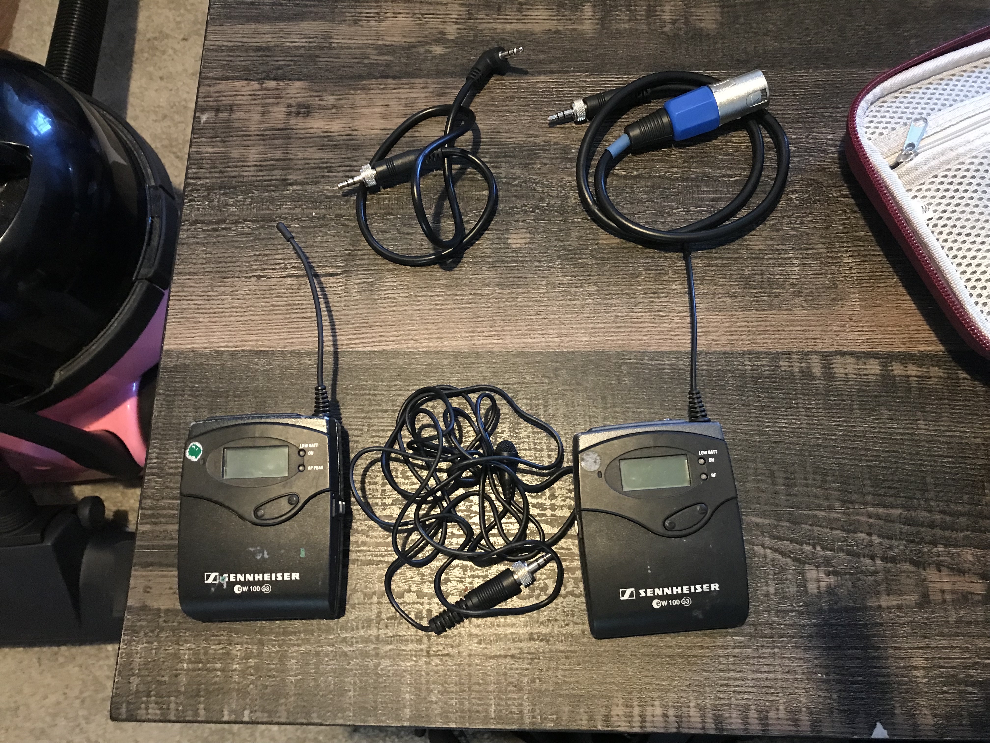 Senheiser g3 100 lav mic