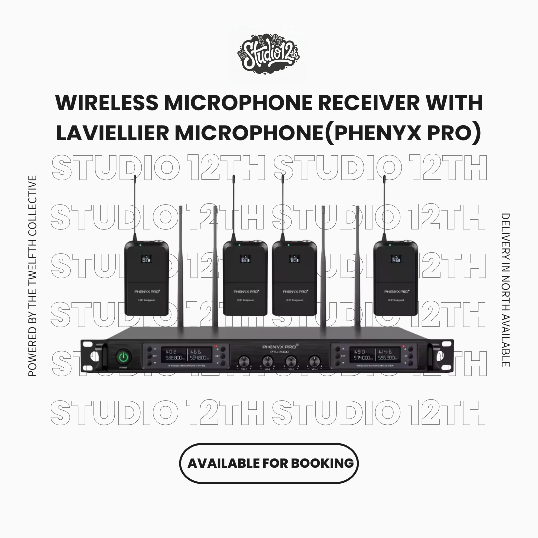 Wireless microphone receiver (phenyx pro)