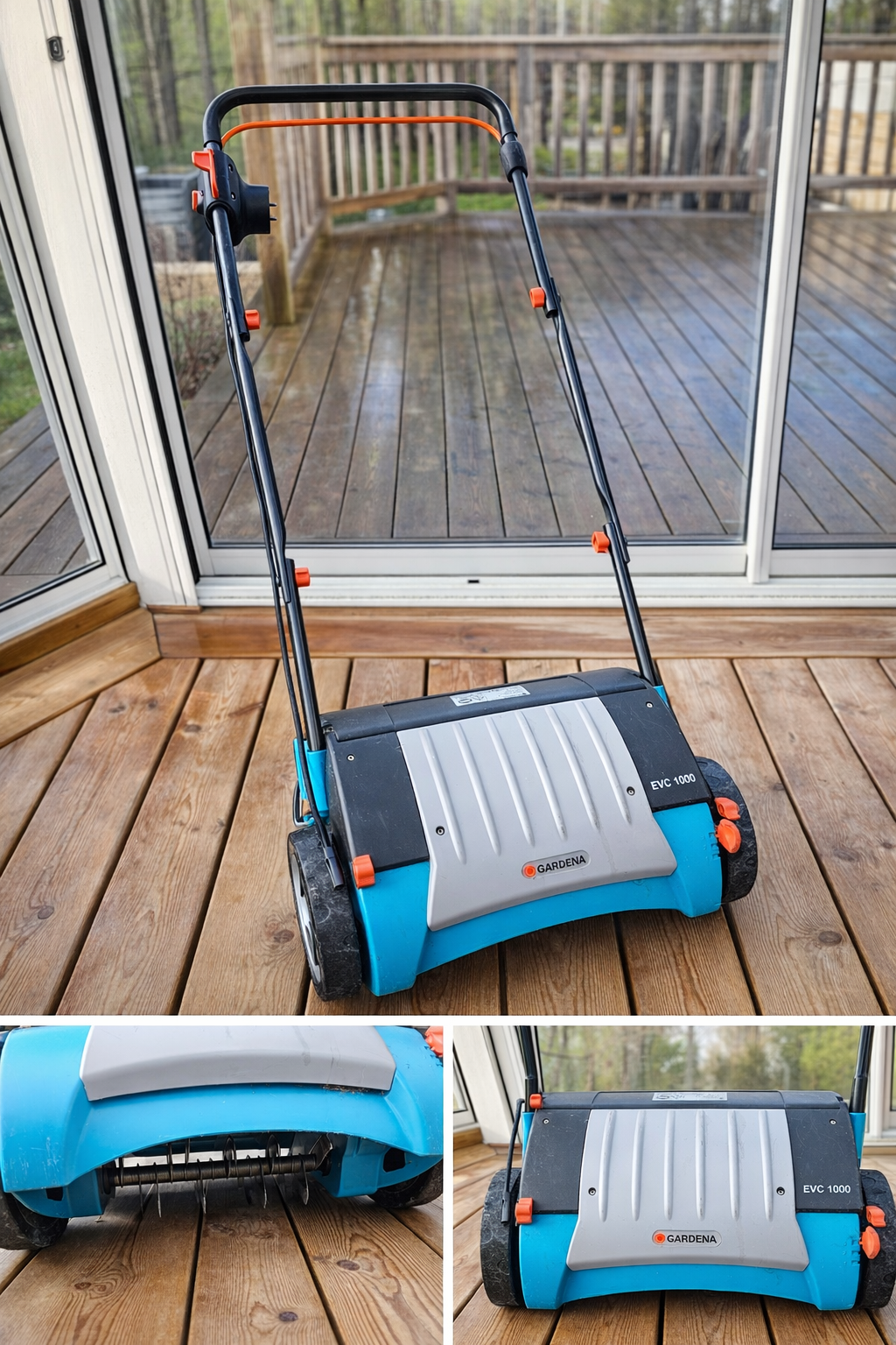 Gardena vertikalskärare evc 1000vertikalskärare gardena evc 1000