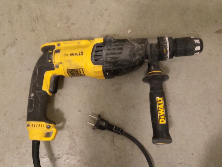 Borrhammare dewalt d25134k-qs