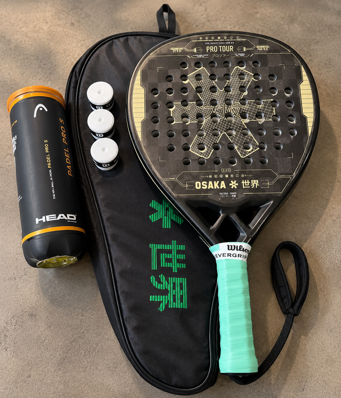 Osaka pro tour power padelracket – premium racket