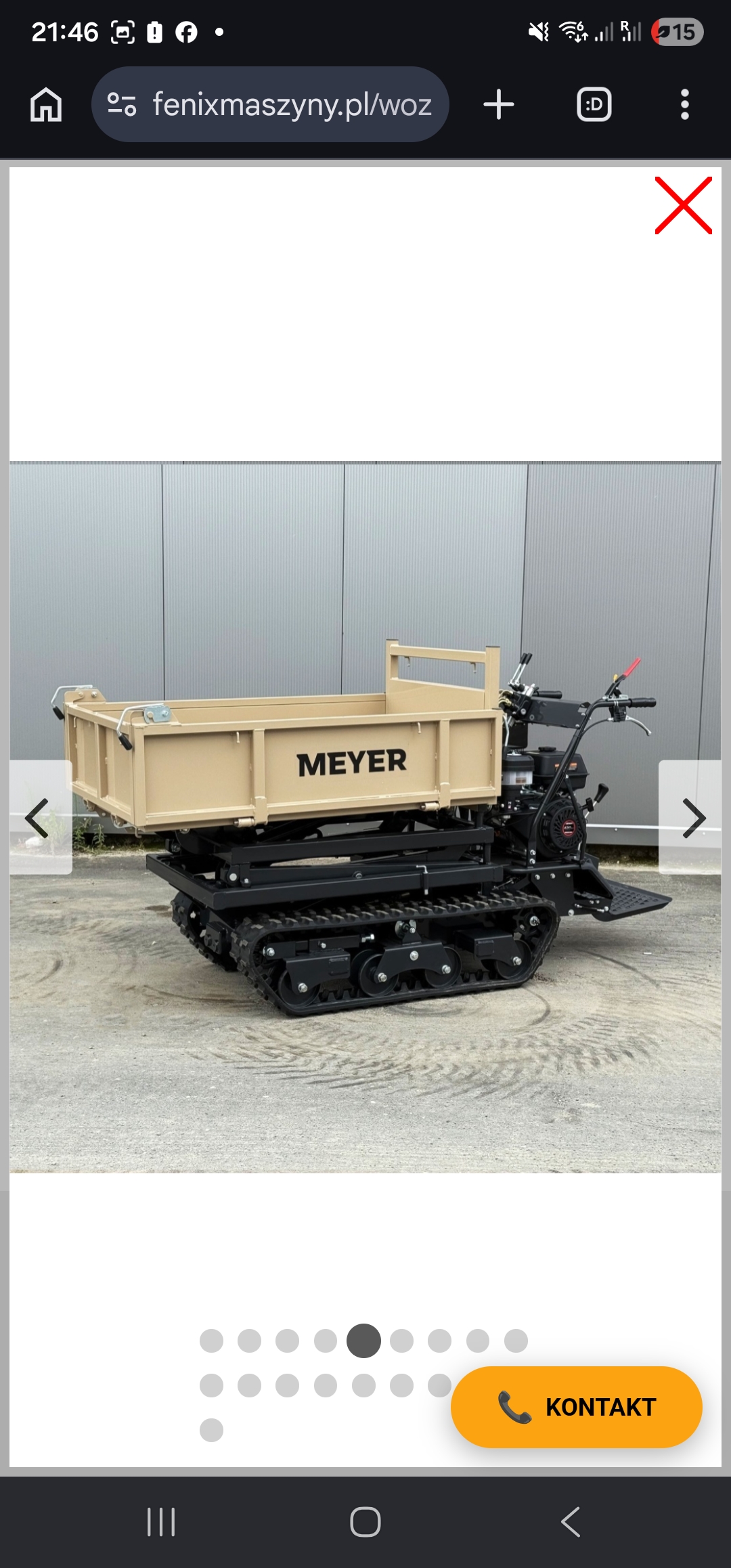 Beltedumper 1000 kg til leie – minidumper – transport jord / grus – bygg og anlegg