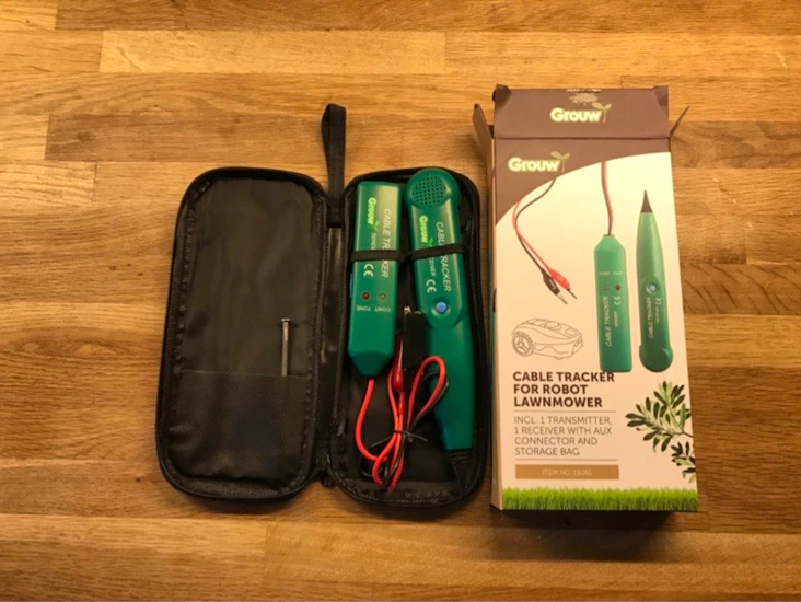 Kabelsøker for robotgressklipper
