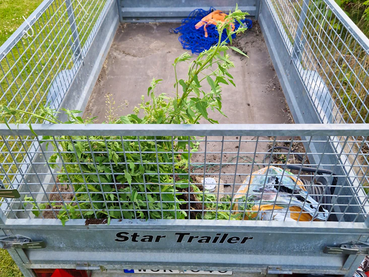 Klassiskt gallersläp 650kg