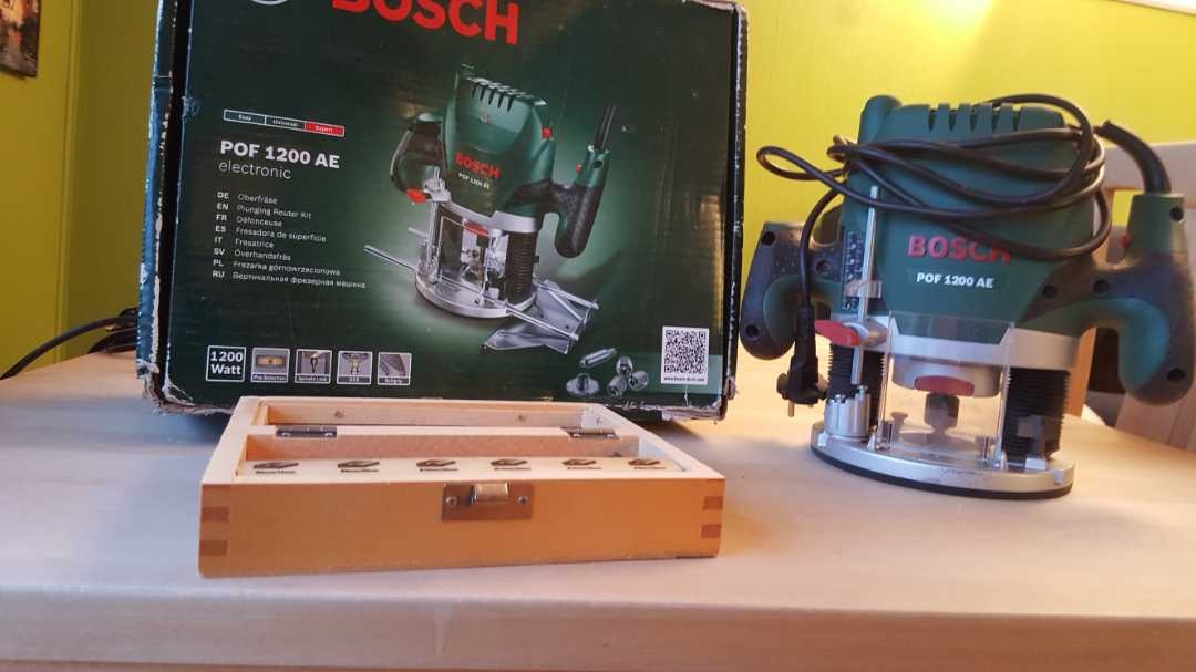 Bosch pof 1200 ae håndoverfres
