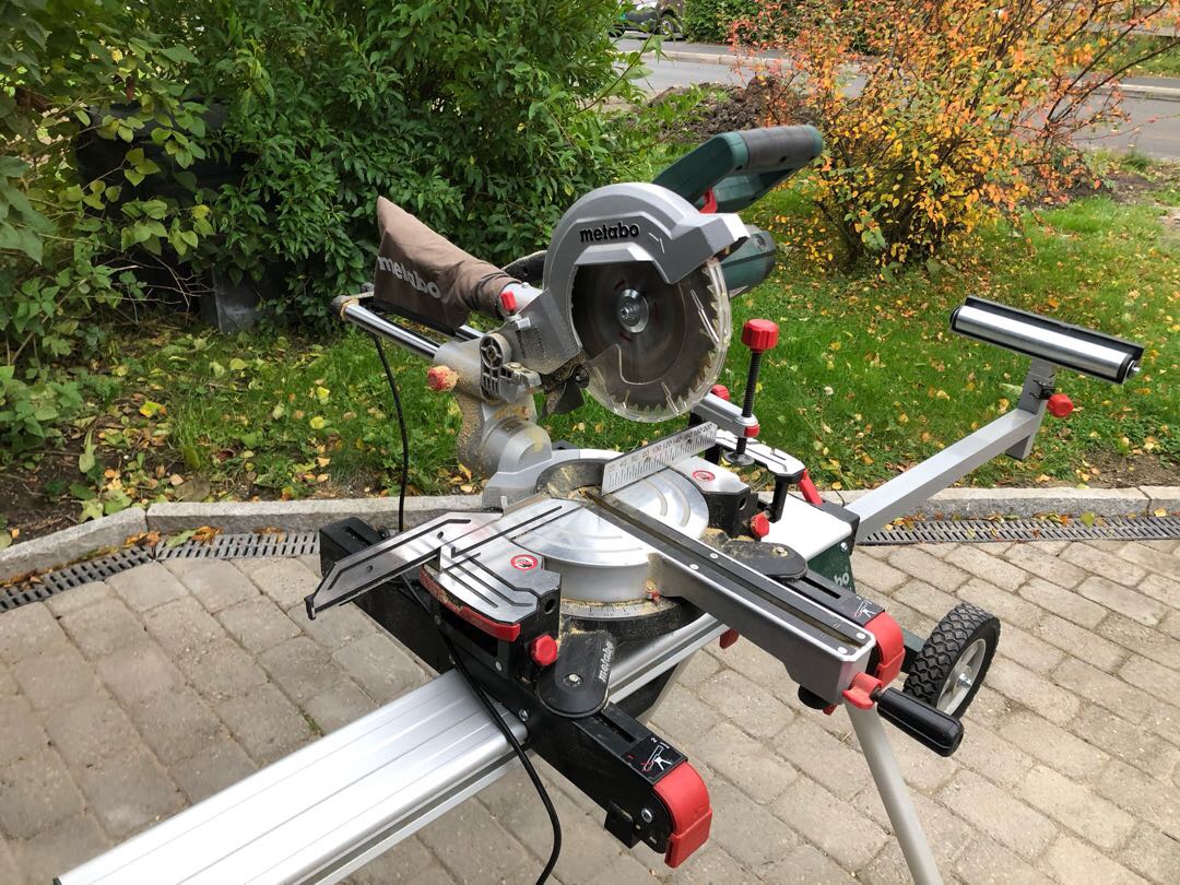 Kapp- og gjærsag med sammenleggbart stativ