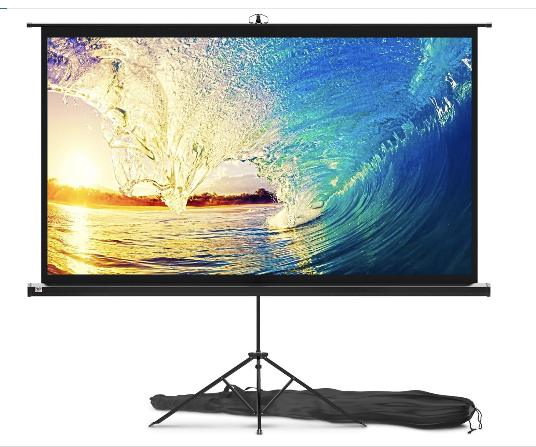 Propvue projector screen with stand 84 inch - 16:9 hd 
