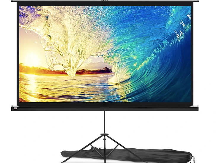 Propvue projector screen with stand 84 inch - 16:9 hd