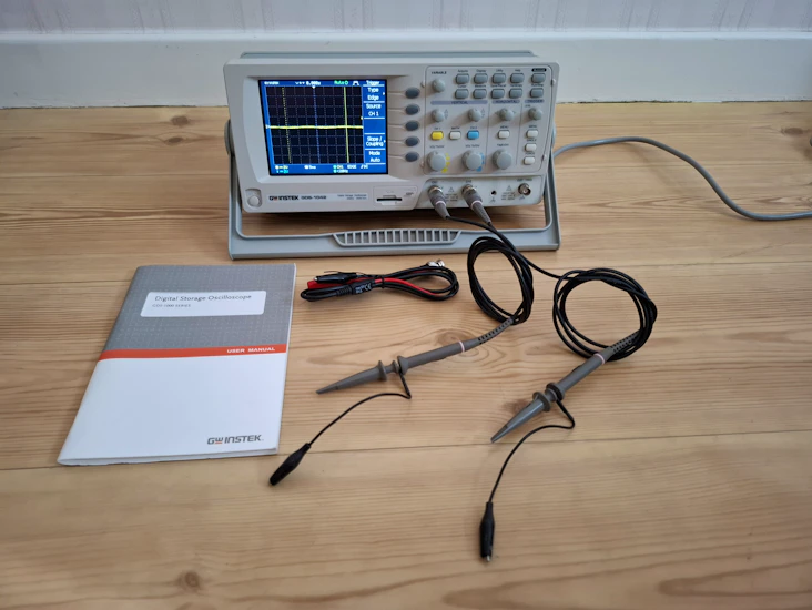 Oscilloskop 2 kanaler 40mhz gw-instek gds-1042
