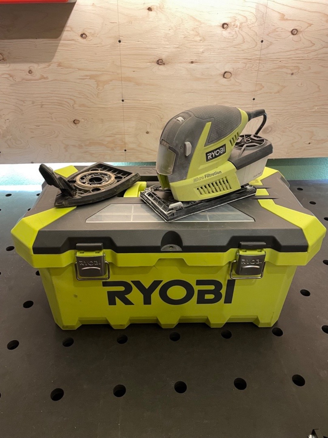 Ryobi plan- och musslip