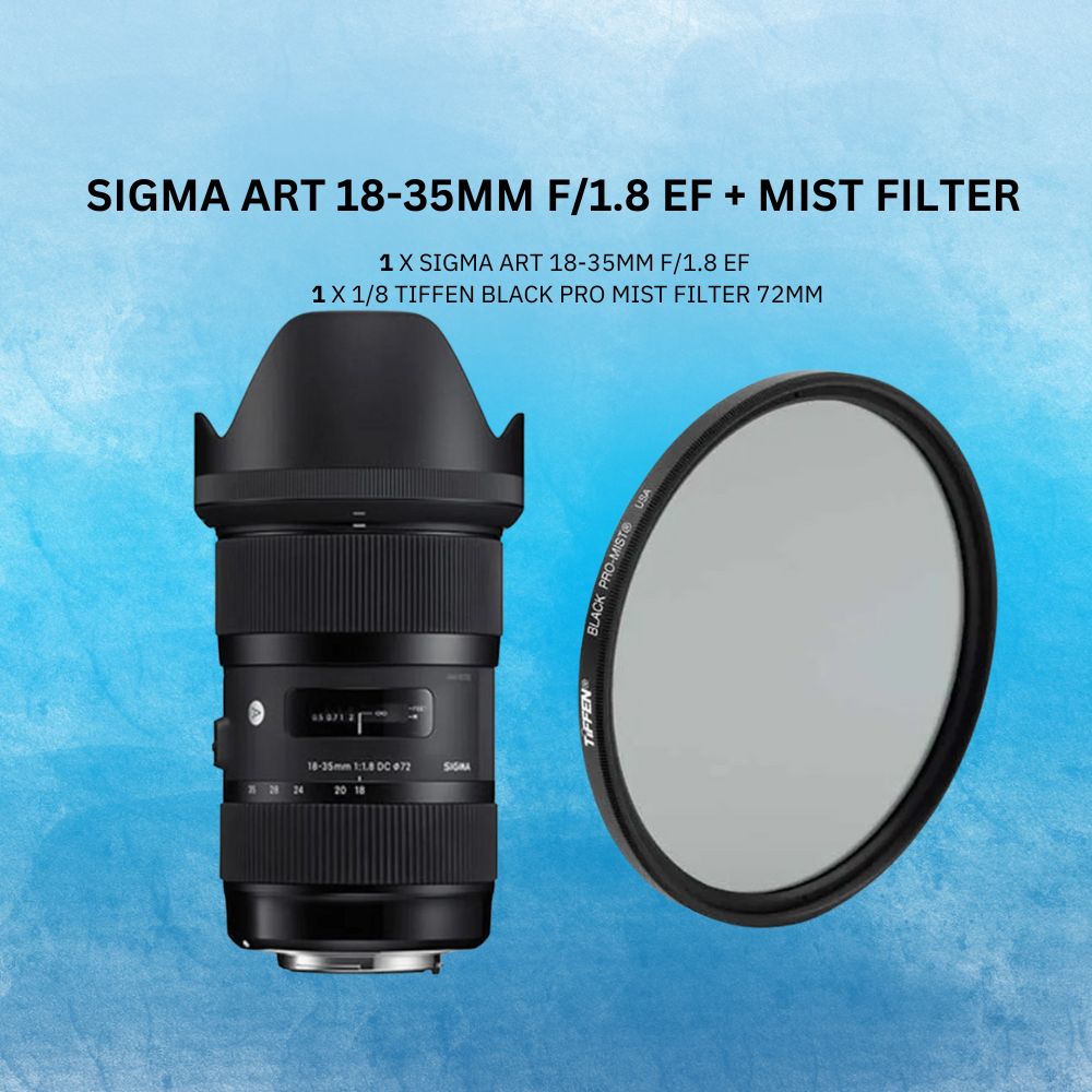 Sigma art 18-35mm,f/1.8 with tiffen black pro mist 1/8th