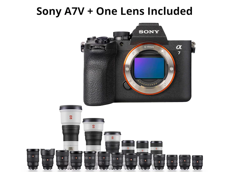 Sony a7v + choose one lens ( sony a7 v )