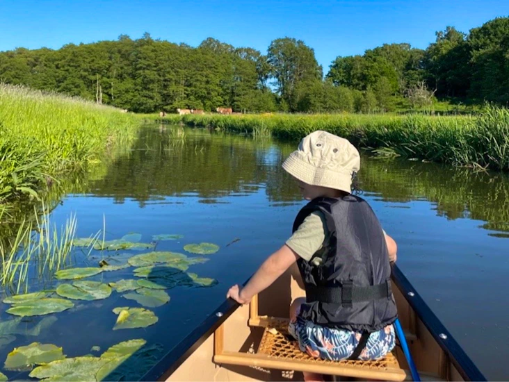 Paddla kanot i saxån (linder inkas 525)