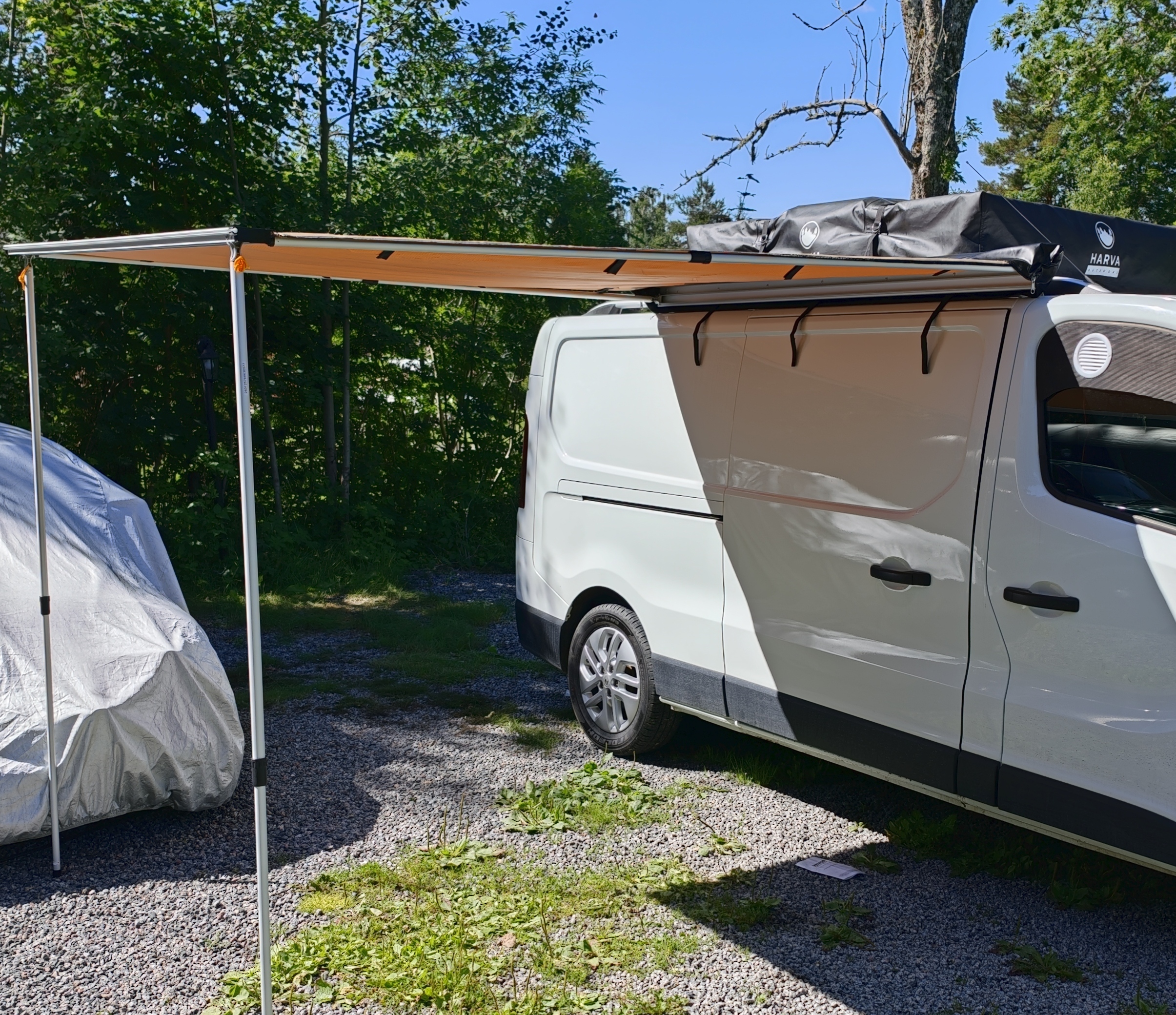 Vevor markis till bil. 200x250cm