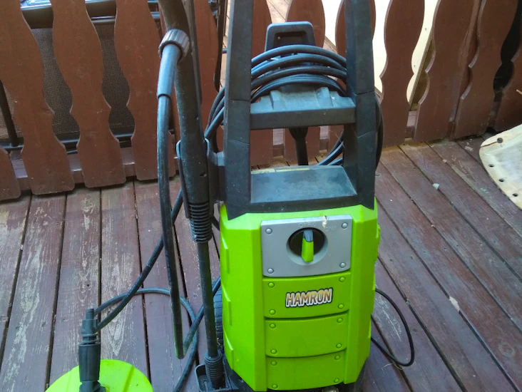 Hamron høytrykksspyler med terrassevasker