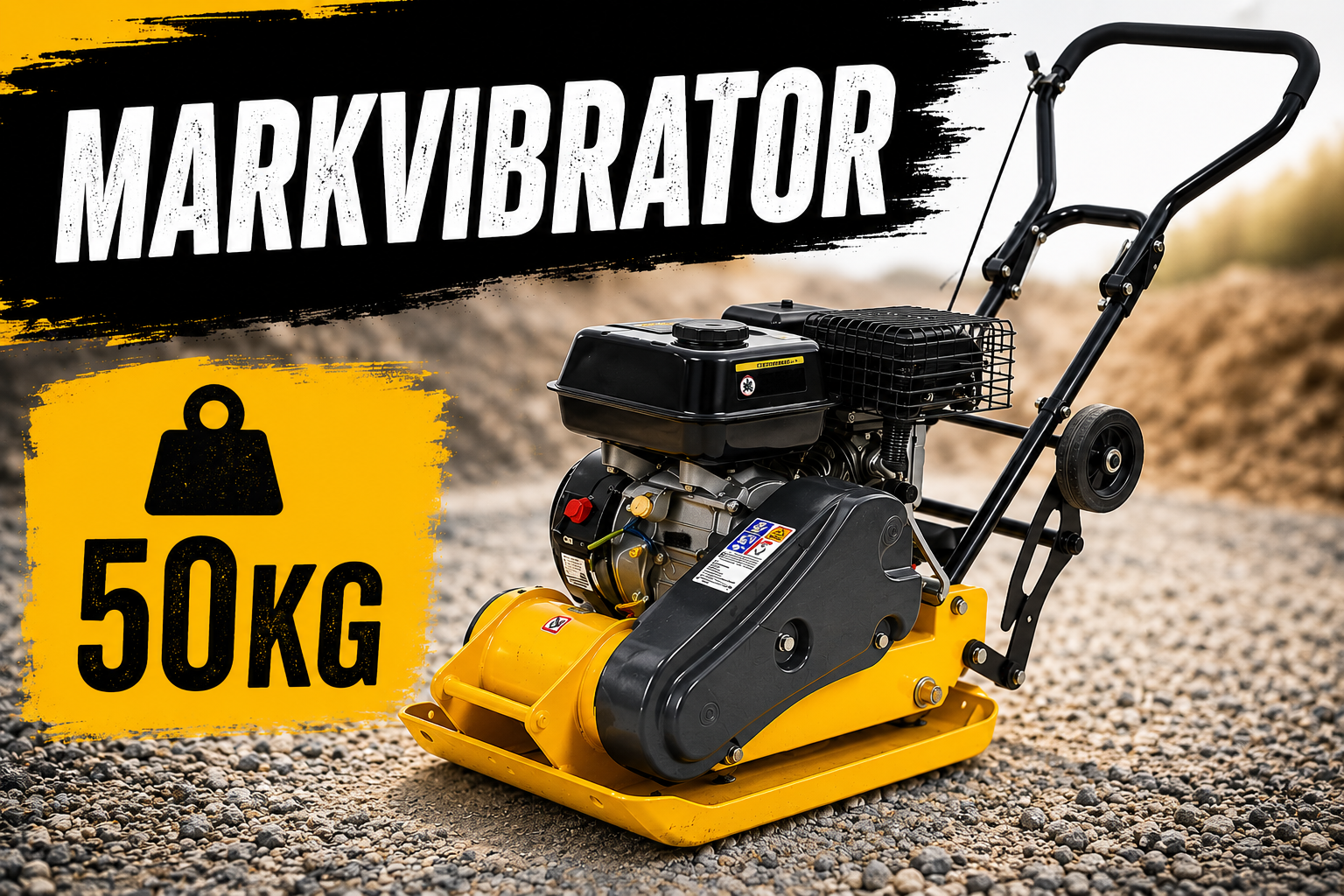 Markvibrator 50kg