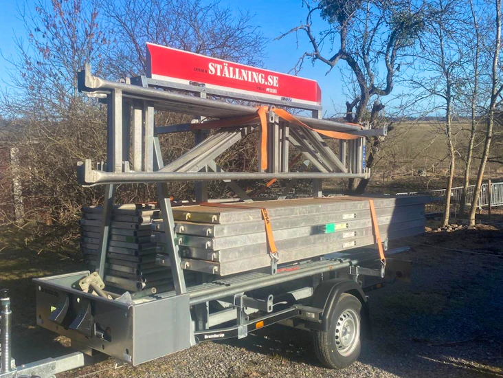 Byggställning på trailer eskilstuna