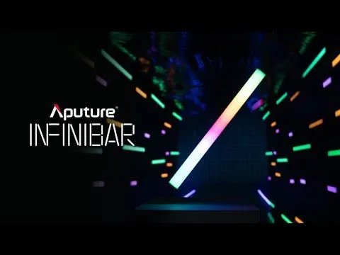Aputure infinibar pb3 + grid led light tube color party 