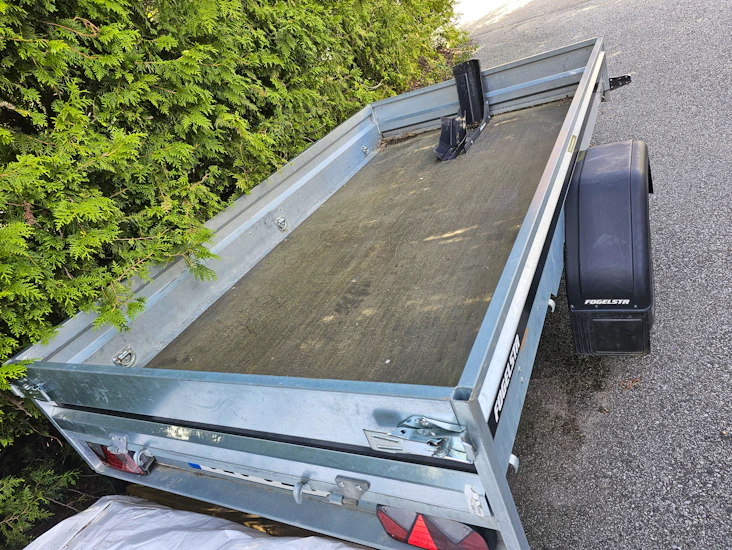 Släp - fogelsta med mc/mx framhjulsstöd