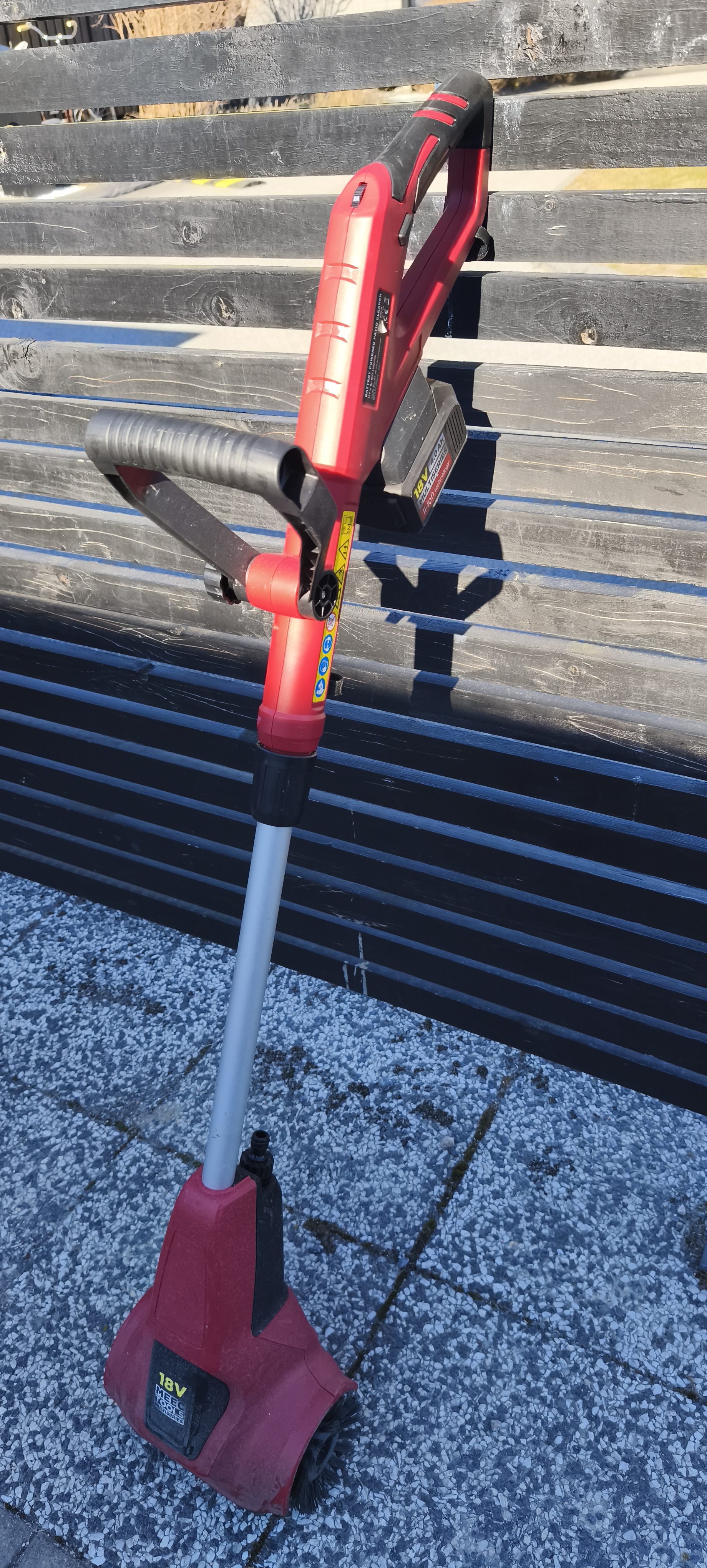 Terrass-/tralltvätt meec batteridriven