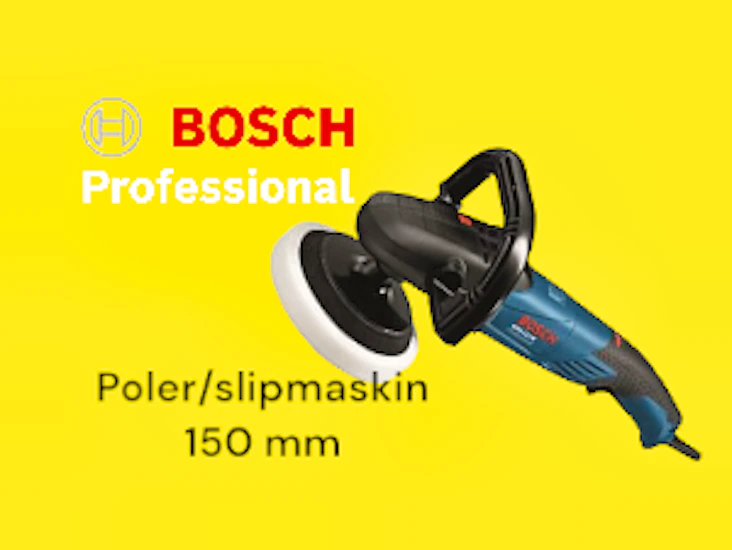 Polermaskin bosch professional 1400w