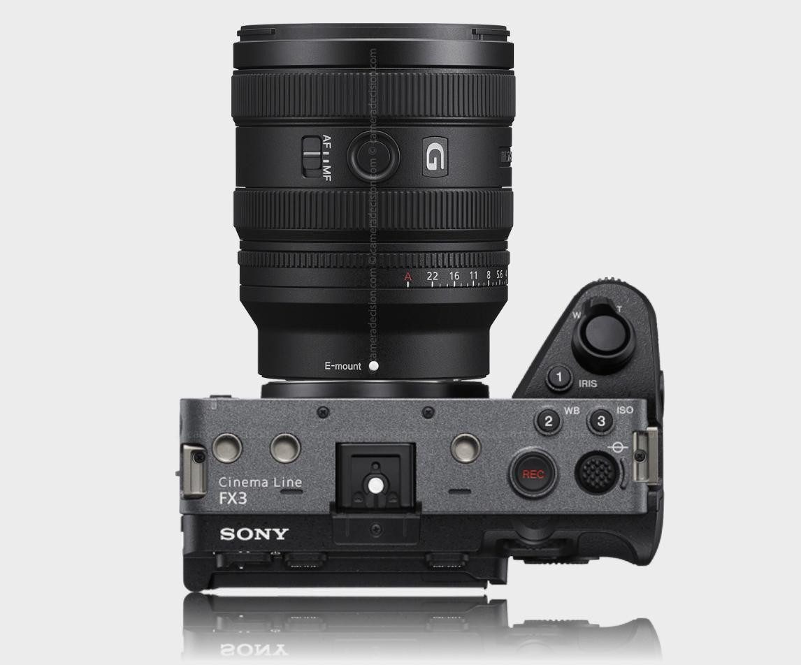 Sony alpha fx3 cine camera 24-50mm f2.8 compact zoom + extra creator kit 512gb cfexpress