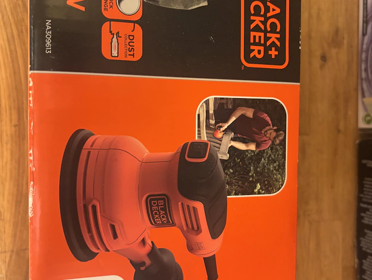 Eksentersliper black & dacker