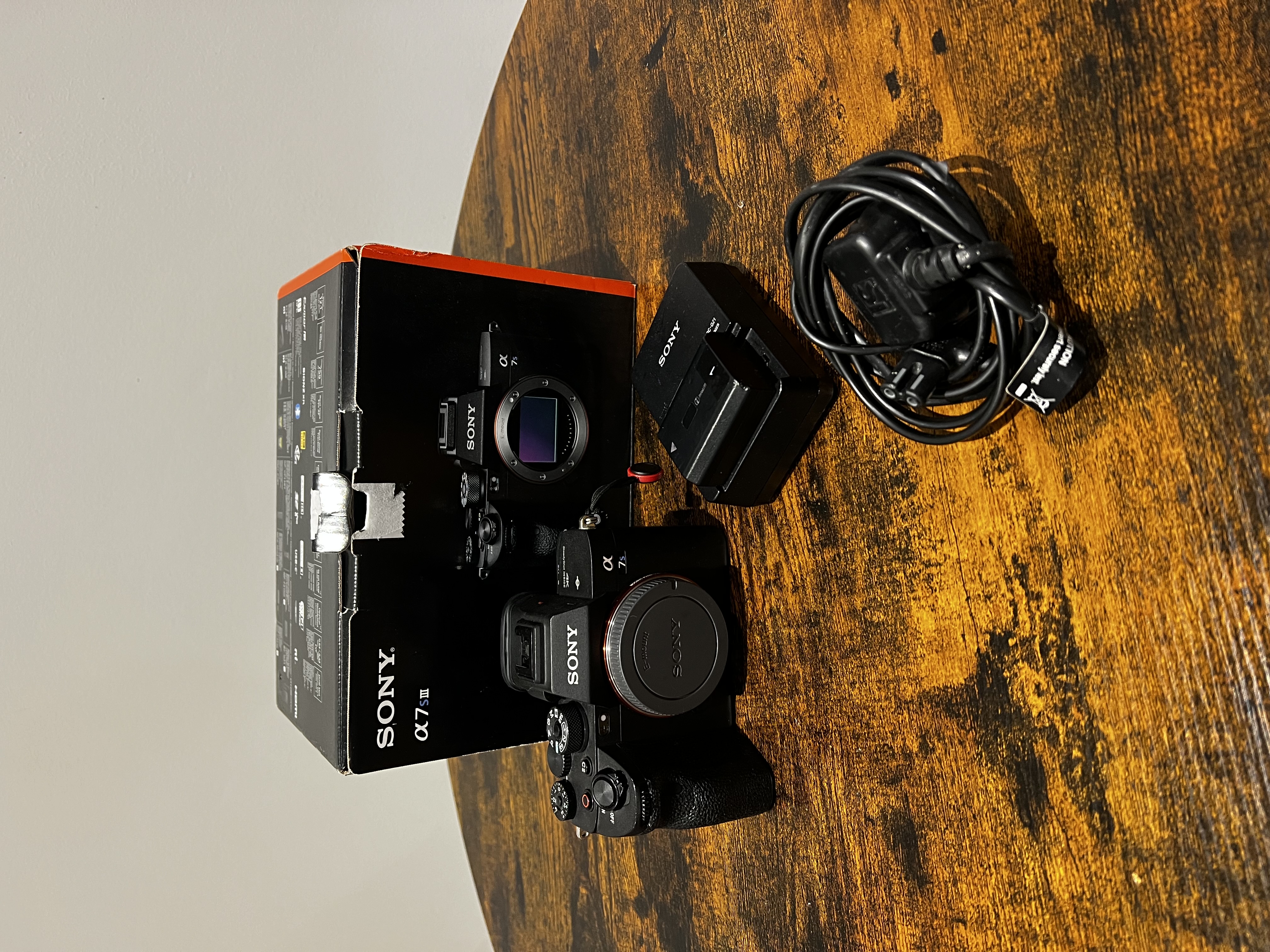 Sony a7s 3 body with accessories 