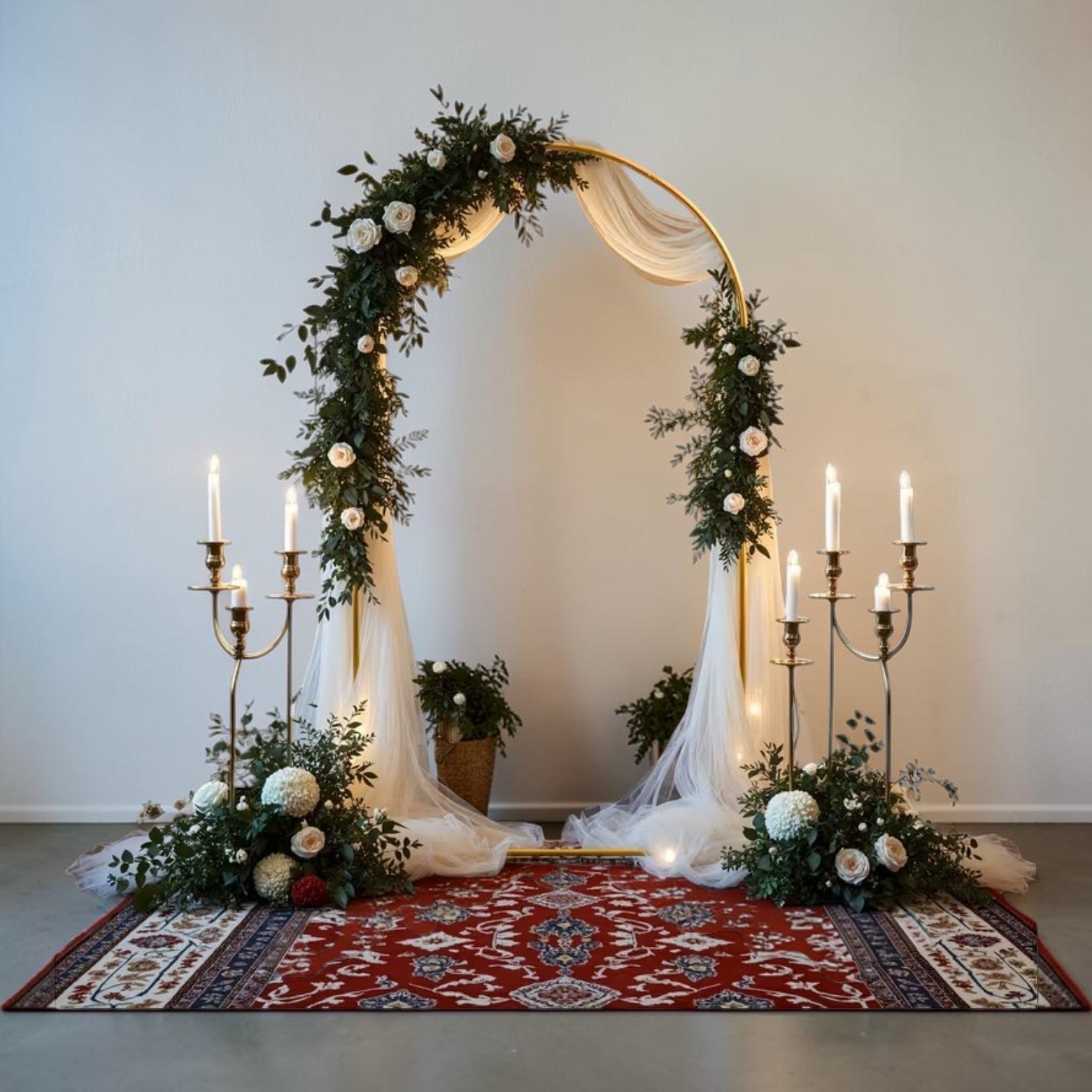 Bågeställ för bakgrund, bröllopsblombågsställ, ballongbågeställ, fest, event
