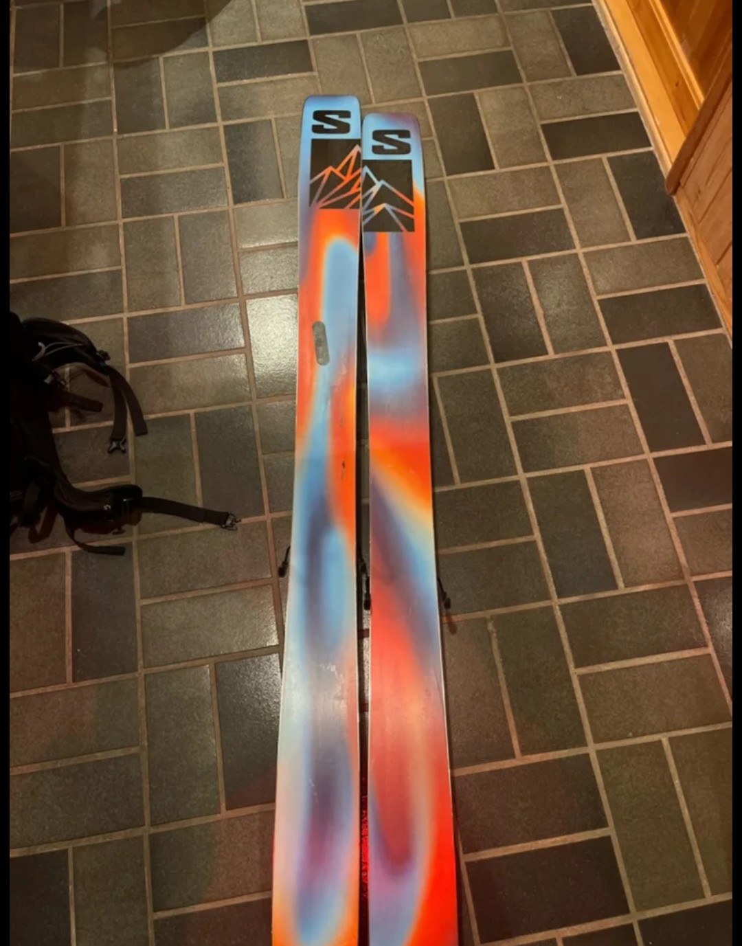 Salomon blank 112mm 186cm toppturpakke