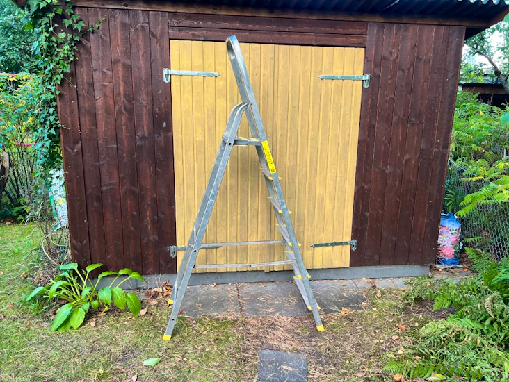 Trappstege i aluminium 6 steg