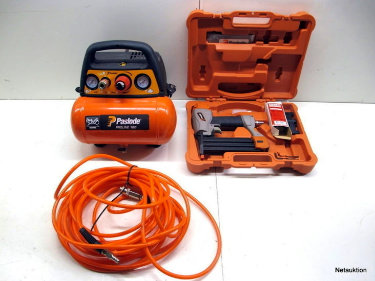 Dyckertpistol och kompressor paslode